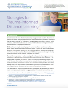 Trauma Informed Distance Learning Brief