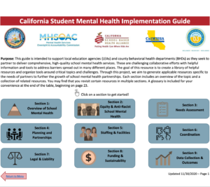 CA Mental Health Guide