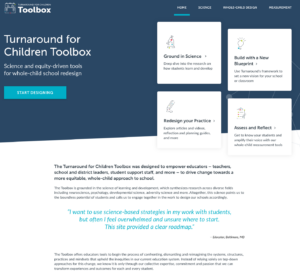 Turnaround for Children Toolbox