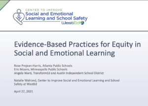 Evidence-Based Practices for Equity in SEL