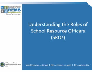 Understanding the Role of SROs