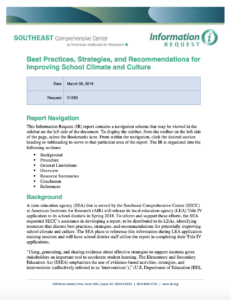 Southeast Comp Center resource list